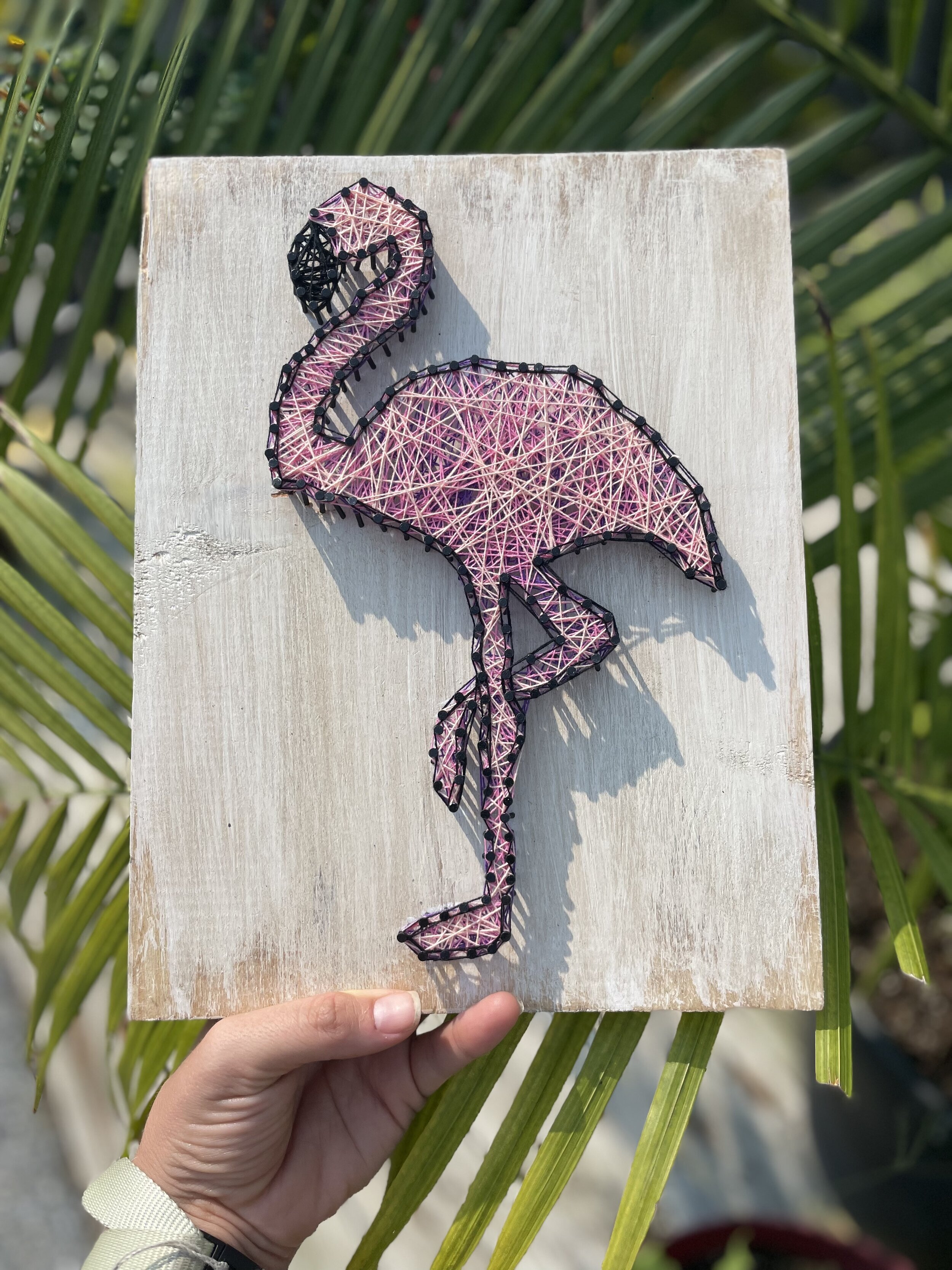 Flamingo String Art