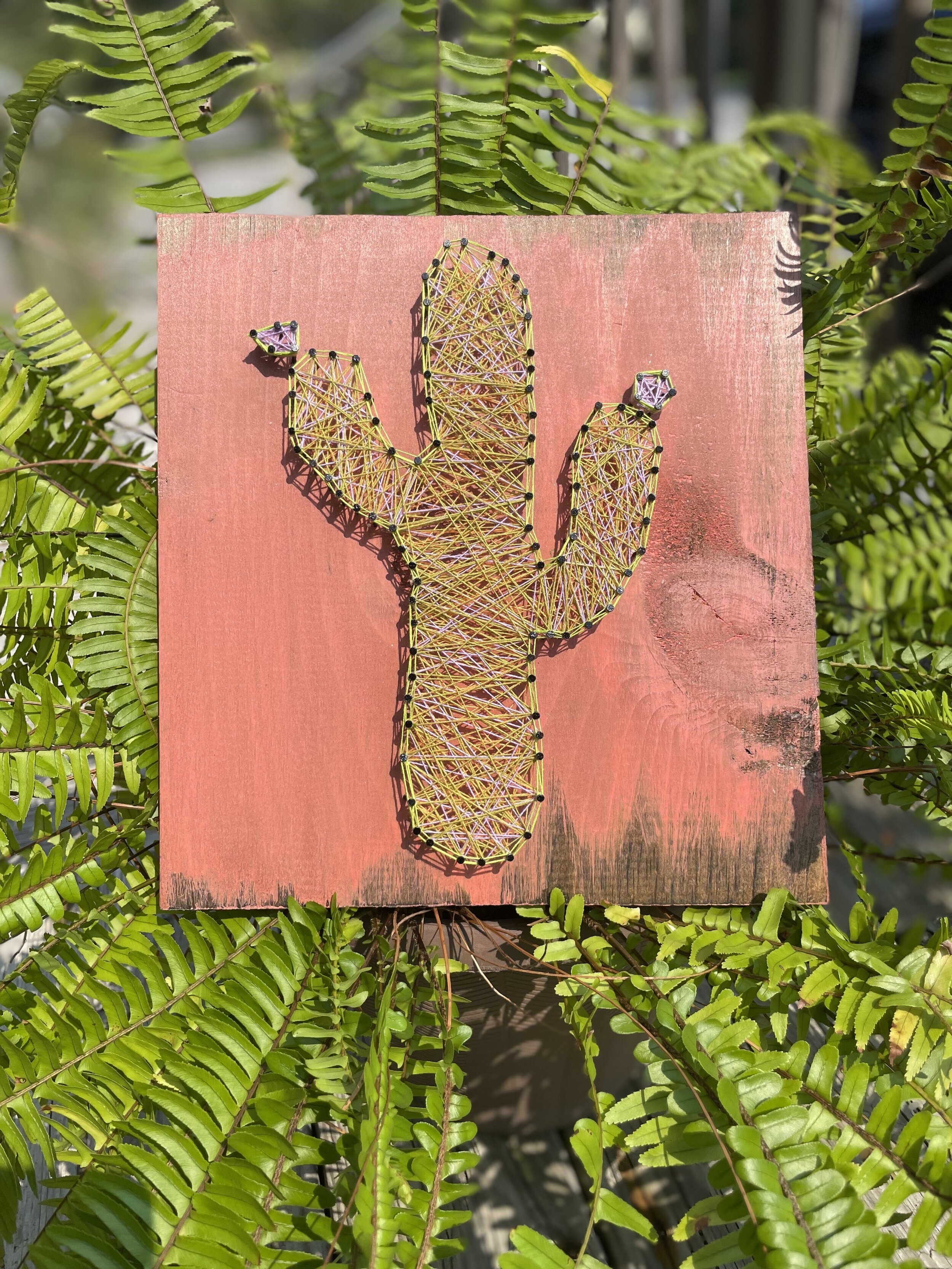 Cactus String Art